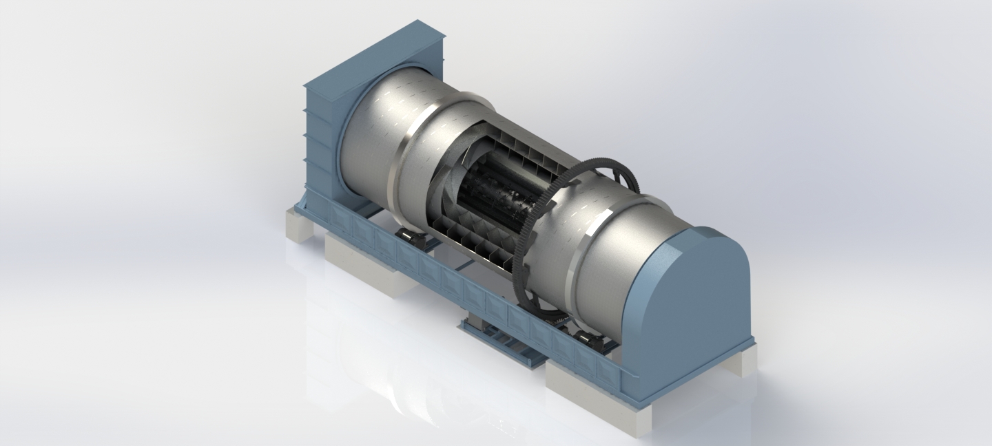 滾筒污泥干燥設(shè)備的設(shè)計(jì)原理 滾筒污泥干燥設(shè)備的設(shè)計(jì)原理