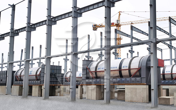 印染污泥干燥設備安裝現(xiàn)場 印染污泥干燥設備安裝現(xiàn)場